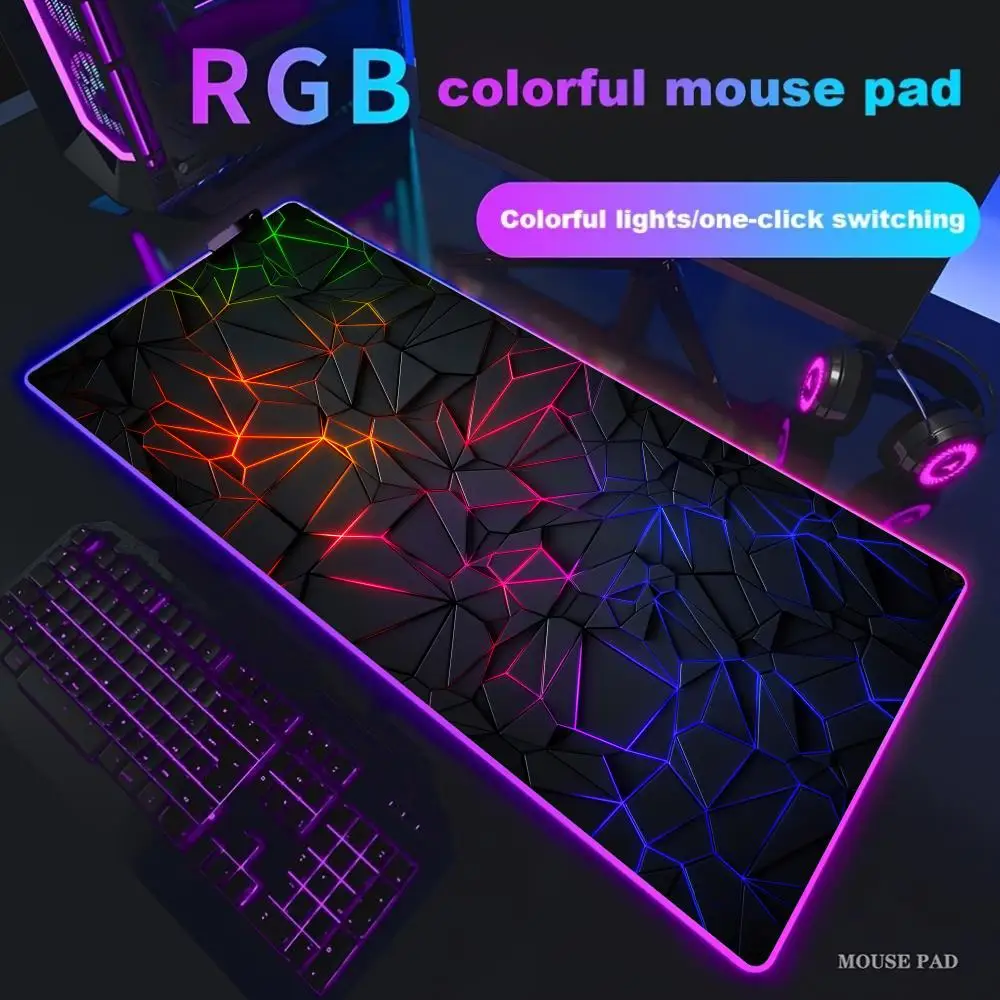 GeoPulse XXL RGB Mousepad