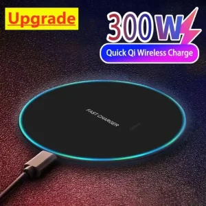 Ultra Fast 300W Wireless Charger Pad for iPhone & Android
